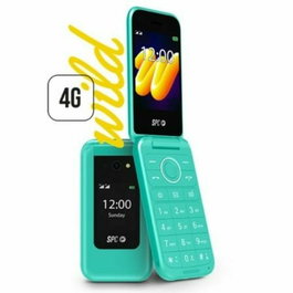 Téléphone portable pour personnes âgées SPC 2336V Wild 4G 2,8" 128 GB RAM 64 GB Noir Vert Turquoise