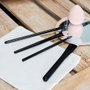 Cosmetic Club Set de 4 pinceaux de maquillage en silicone