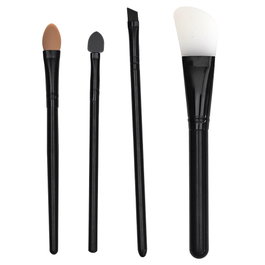 Cosmetic Club Set de 4 pinceaux de maquillage en silicone