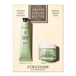 L'Occitane en Provence Coffret Routine Corps à l'Amande (75 ml + 75 ml)