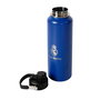 SAFTA Gourde isotherme Real Madrid 1200 ml, maintient chaud/froid, acier inoxidable 304, intérieur cuivre, sans BPA, avec paille