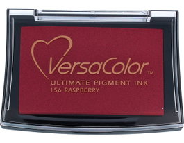 Tsukineko Tampon d'encre VERSACOLOR frambuesa opaca 95x65mm
