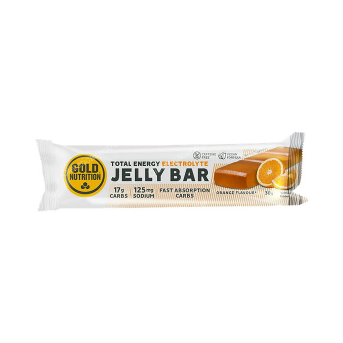 GOLD NUTRITION JELLY BAR ELECTROLYTE orange 15 unités GOLD NUTRITION JELLY BAR ELECTROLYTE orange 15 unités