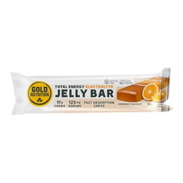 GOLD NUTRITION JELLY BAR ELECTROLYTE orange 15 unités