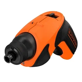 Black + Decker CS3651LC-QW Tournevis électrique 3.6V à LED avec 2 embouts de vissage pour bricolage