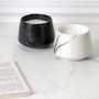 Home Deco Factory Bougie Parfumée Effet Marbre Collection LOUNGE