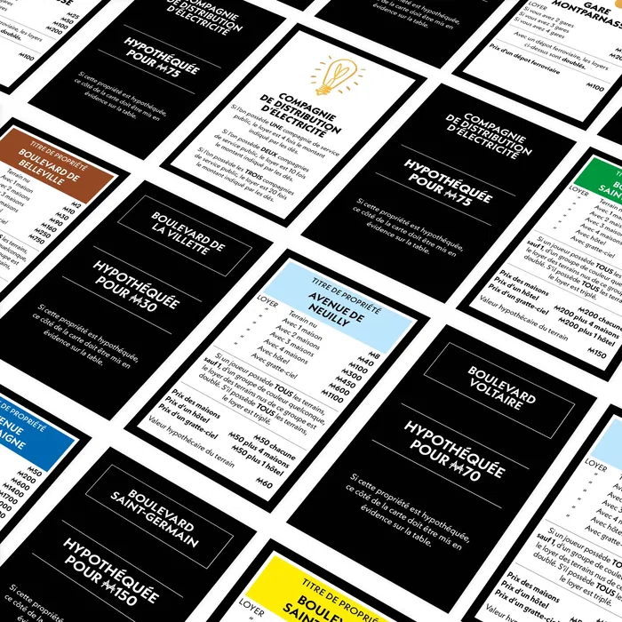 Winning Moves Monopoly Mega Paris - Jeu de société édition spéciale capitale avec Tour Eiffel et Palais Garnier - Dès 8 ans