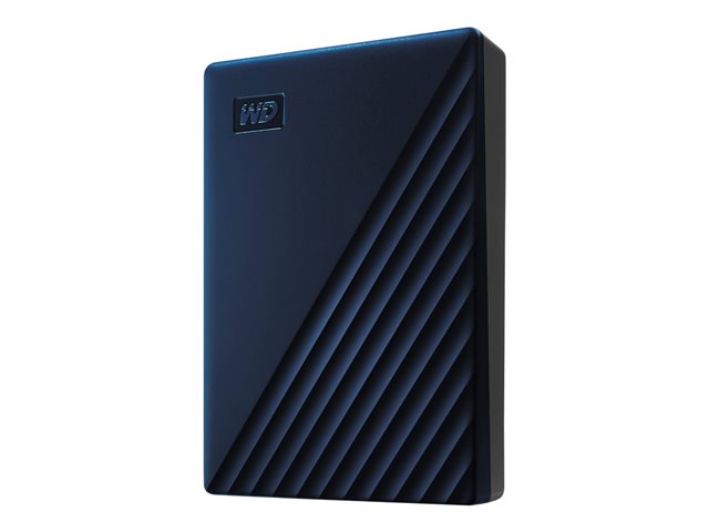 Western Digital WD My Passport for Mac 4TB Disque Dur Externe HDD Portable USB 3.2 Gen 1 - Bleu Minuit Western Digital WD My Passport for Mac 4TB Disque Dur Externe HDD Portable USB 3.2 Gen 1 - Bleu Minuit