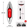 Intex Kayak Challenger K2 avec rames en aluminium et pompe inclus - 351 x 76 x 38 cm