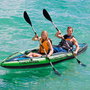 Intex Kayak Challenger K2 avec rames en aluminium et pompe inclus - 351 x 76 x 38 cm
