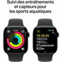 Apple Watch 42mm avec WLAN - Référence MWWE3QF/A - Cadran Noir