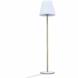 Lumisky Standy Wood Solar - Lampadaire solaire et rechargeable 150 cm LED blanc chaud dimmable