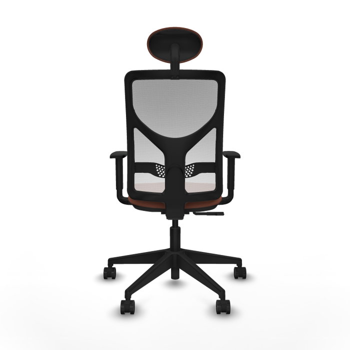 Piqueras y Crespo Chaise de Bureau Motilla Blanc et Marron Piqueras y Crespo Chaise de Bureau Motilla Blanc et Marron