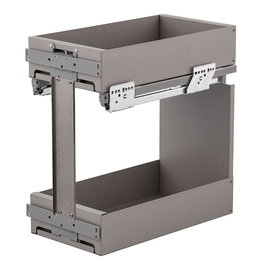 VIBO Module 300 - Module bandejero double tôle extraitible avec fermeture amortie et finition anthracite