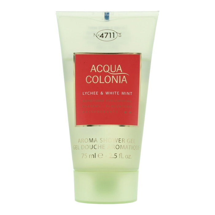 4711 Acqua Colonia Litchi et menthe blanche Gel douche hydratant Corps 75 ml 4711 Acqua Colonia Litchi et menthe blanche Gel douche hydratant Corps 75 ml
