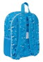 Safta Mochila infantil Adapt.Carro Los Pitufos - Sac à dos enfant pour poussette Les Schtroumpfs, 26 x 34 x 11 cm, à partir de 3 ans
