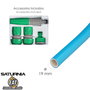 SATURNIA Manguera tricotée anti-torsion bleue 19 mm, 15 m avec accessoires