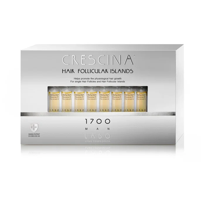 Labo Cosprophar Suisse Crescina Follicular Islands 1700, 20 ampoules Labo Cosprophar Suisse Crescina Follicular Islands 1700, 20 ampoules