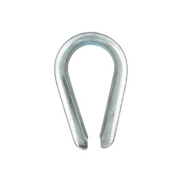 WOLFPACK LINEA PROFESIONAL Cosse-cœur zinguée pour câble 4 mm