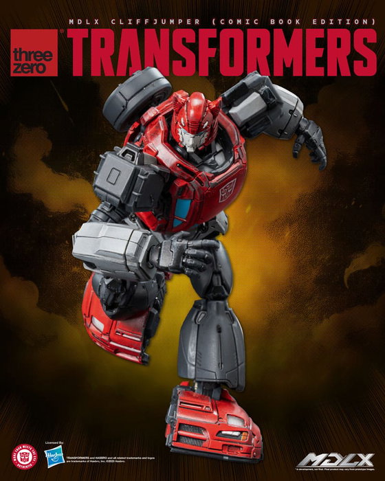 ThreeZero Transformers figurine MDLX Cliffjumper (Comic Book Edition) 12 cm ThreeZero Transformers figurine MDLX Cliffjumper (Comic Book Edition) 12 cm
