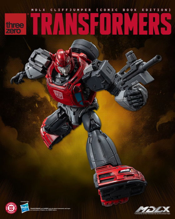 ThreeZero Transformers figurine MDLX Cliffjumper (Comic Book Edition) 12 cm ThreeZero Transformers figurine MDLX Cliffjumper (Comic Book Edition) 12 cm
