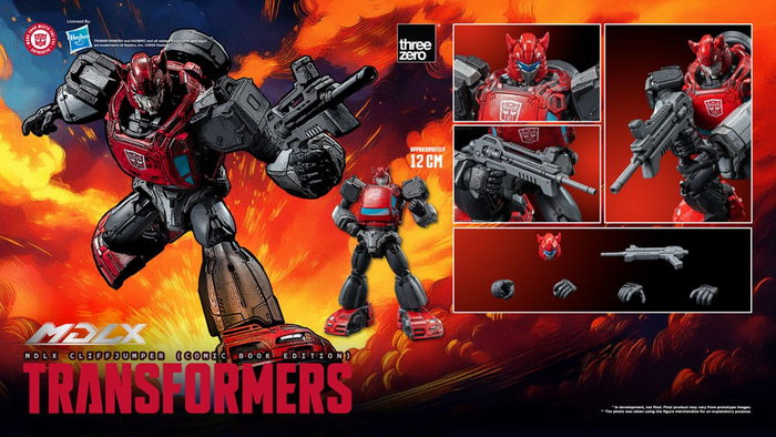 ThreeZero Transformers figurine MDLX Cliffjumper (Comic Book Edition) 12 cm ThreeZero Transformers figurine MDLX Cliffjumper (Comic Book Edition) 12 cm