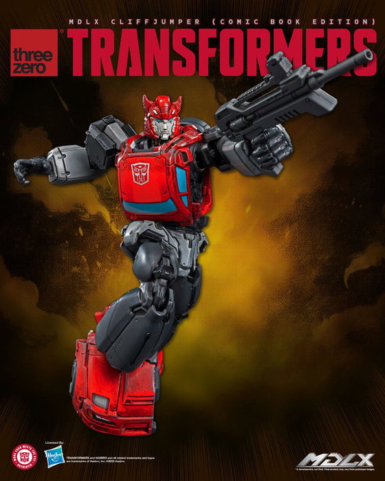 ThreeZero Transformers figurine MDLX Cliffjumper (Comic Book Edition) 12 cm ThreeZero Transformers figurine MDLX Cliffjumper (Comic Book Edition) 12 cm