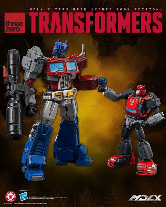 ThreeZero Transformers figurine MDLX Cliffjumper (Comic Book Edition) 12 cm ThreeZero Transformers figurine MDLX Cliffjumper (Comic Book Edition) 12 cm