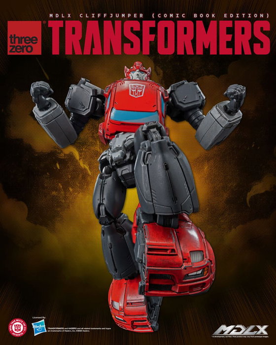 ThreeZero Transformers figurine MDLX Cliffjumper (Comic Book Edition) 12 cm ThreeZero Transformers figurine MDLX Cliffjumper (Comic Book Edition) 12 cm