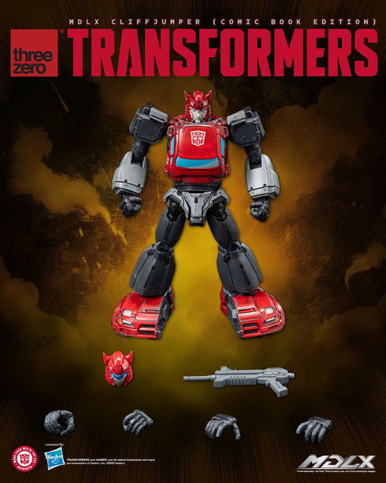 ThreeZero Transformers figurine MDLX Cliffjumper (Comic Book Edition) 12 cm ThreeZero Transformers figurine MDLX Cliffjumper (Comic Book Edition) 12 cm