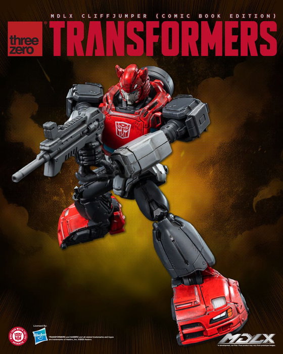 ThreeZero Transformers figurine MDLX Cliffjumper (Comic Book Edition) 12 cm ThreeZero Transformers figurine MDLX Cliffjumper (Comic Book Edition) 12 cm