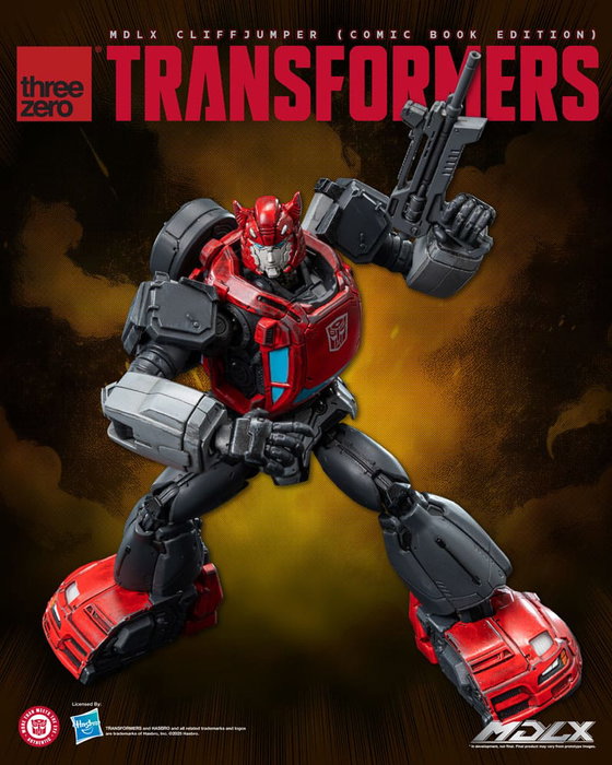 ThreeZero Transformers figurine MDLX Cliffjumper (Comic Book Edition) 12 cm ThreeZero Transformers figurine MDLX Cliffjumper (Comic Book Edition) 12 cm