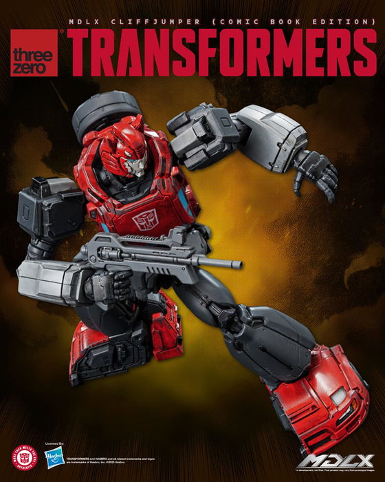 ThreeZero Transformers figurine MDLX Cliffjumper (Comic Book Edition) 12 cm ThreeZero Transformers figurine MDLX Cliffjumper (Comic Book Edition) 12 cm