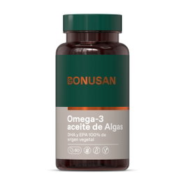 BONUSAN Huile d'Algues Omega 3 60 capsules