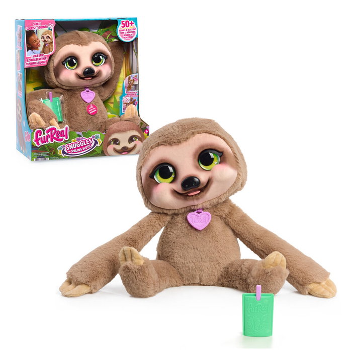 Furreal Friends Snuggles - Peluche interactive paresseux Furreal Friends Snuggles - Peluche interactive paresseux
