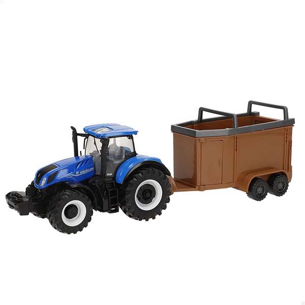 Burago Tracteur de métal avec remorque 10 cm - Modèles assortis
