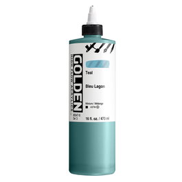 Golden Peinture Acrylique High Flow Sarcelle 473 ml
