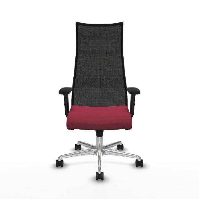 Piqueras y Crespo Fauteuil de Bureau Albacete Granat et Noir