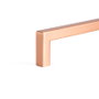 Viefe Tirador Zamak Forme U Finition Cuivre Brossé Distance Entre Axes 192 mm