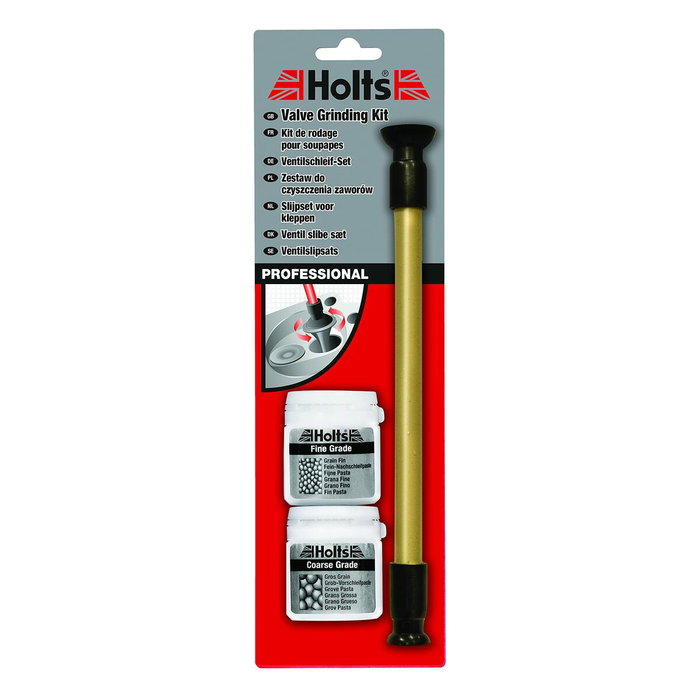 Holts Kit de Rodage pour Soupapes avec Pâte à Roder et Rodoir - Assure une Étanchéité Parfaite