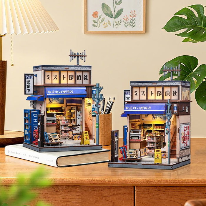 Maquette Miniature House Beika-cho Convenience Store 22 x 15 cm Maquette Miniature House Beika-cho Convenience Store 22 x 15 cm