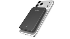 eSTUFF Batterie externe magnétique 10 000 mAh PD20W Noir