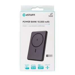 eSTUFF Batterie externe magnétique 10 000 mAh PD20W