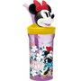 Stor Verre avec Paille Minnie Mouse Sunshine 360 ml