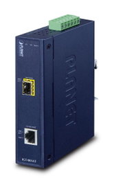 Planet IGT-805AT Convertisseur de média industriel 10/100/1000BASE-T vers 100/1000BASE-X SFP