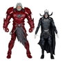 McFarlane Toys DC Multiverse Collector Edition Pack de 2 Figurines Batman Who Laughs (Knight Armor) & Merciless (Dark Multiverse)
