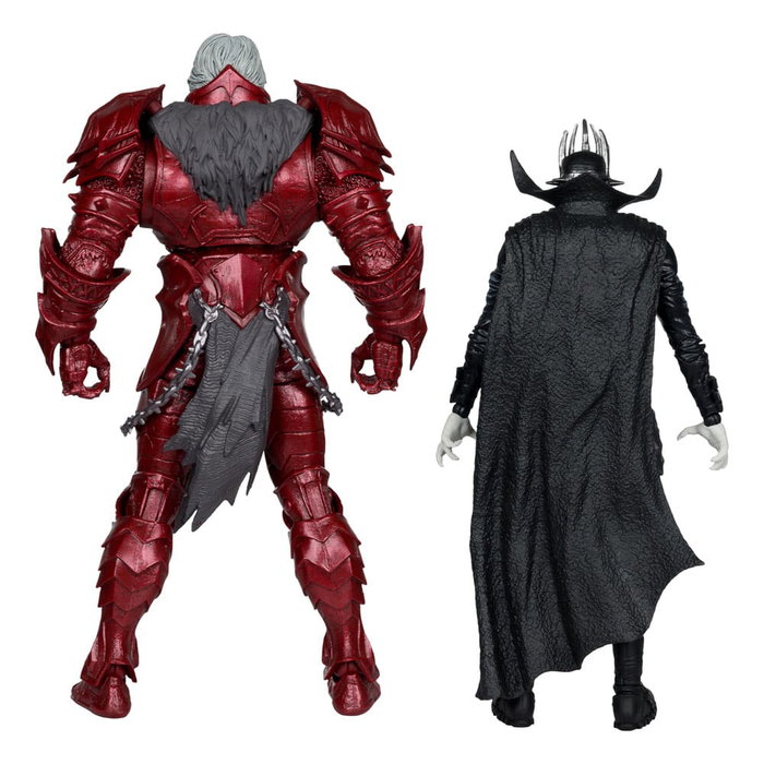 McFarlane Toys DC Multiverse Collector Edition Pack de 2 Figurines Batman Who Laughs (Knight Armor) & Merciless (Dark Multiverse)