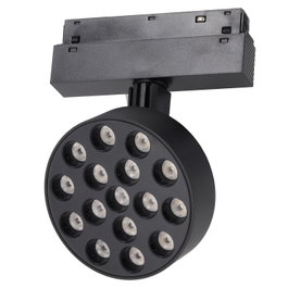 Projecteur magnétique LED sur rail 16 W Ø97 mm CCT
