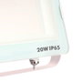 Silver Projecteur LED Extérieur 20W IP65 3000K Lumière Chaude Blanc 1600lm 120°