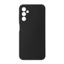 eSTUFF Coque en silicone pour Samsung Galaxy A14 5G - Modèle MADRID - Noir - Protection 3 côtés avec doublure microfibre